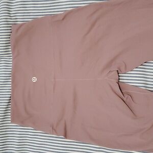 Dusty rose lululemon leggings